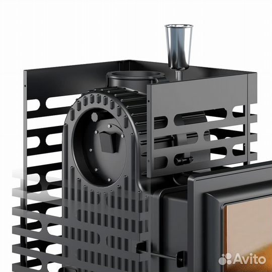 Печь для бани Aston «Шторм» (Жаропрочный чугун)