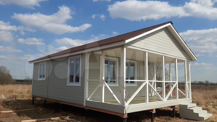 Дом 60 м² на участке 15 сот.