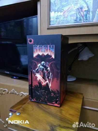 Xbox series X виниловая наклейка