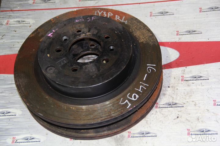 Тормозной диск зад c Mazda MPV LY3P L3-VE