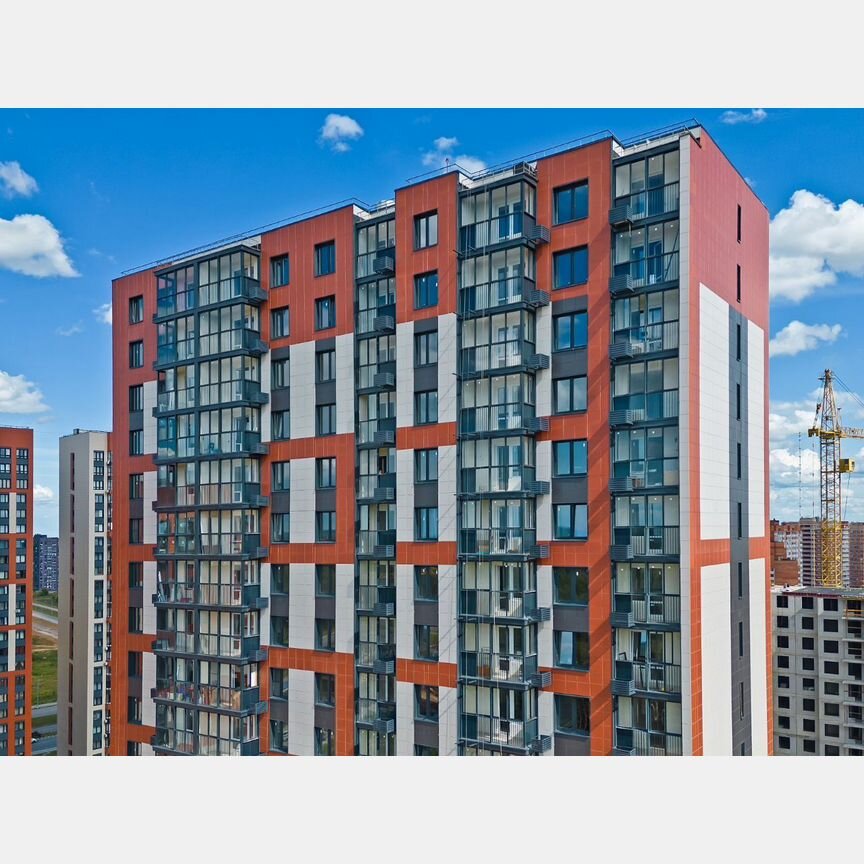 2-к. квартира, 57,8 м², 1/22 эт.