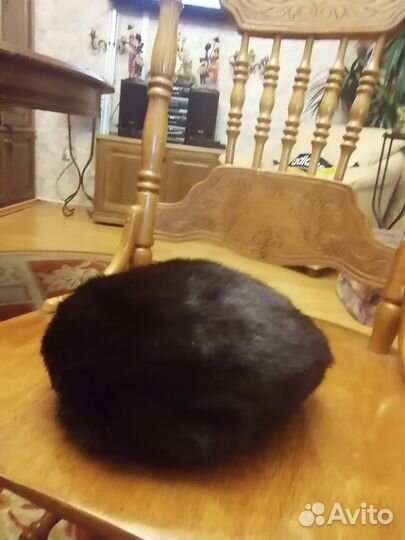 Женский норковый берет