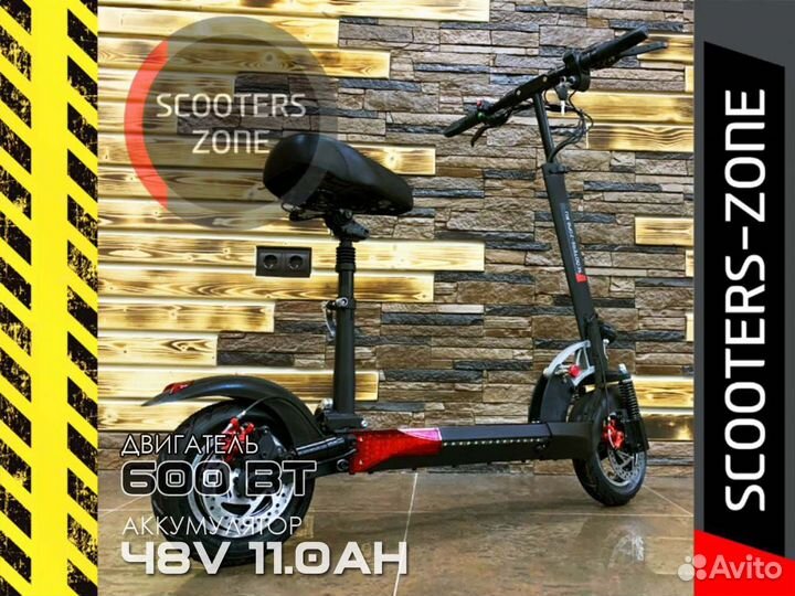 Электросамокат Kugoo M4 с сиденьем