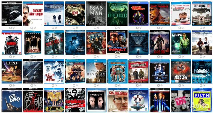Продам коллекцию BluRay фильмов (Зона A, B)