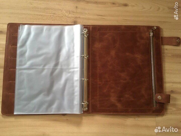 Папка для документов кожа