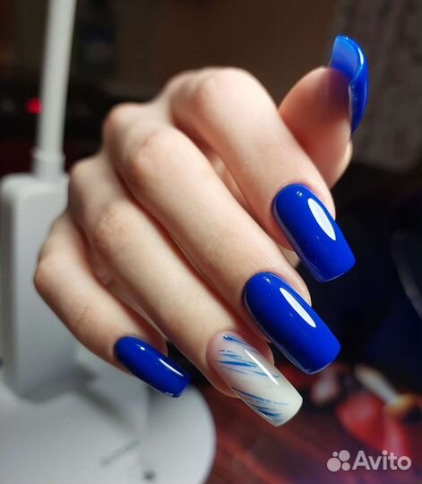 Маникюр гель-лак. наращивание ногтей