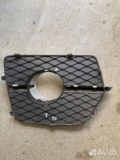 Заглушка птф бмв x6 e71 окантовка