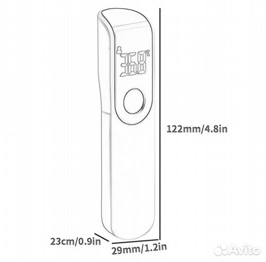Пульсоксиметр+бесконтактный термометр