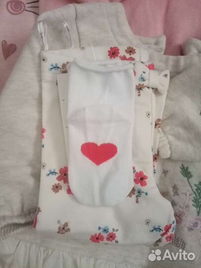 Одежда для девочки пакетом 62 68 next, c&a