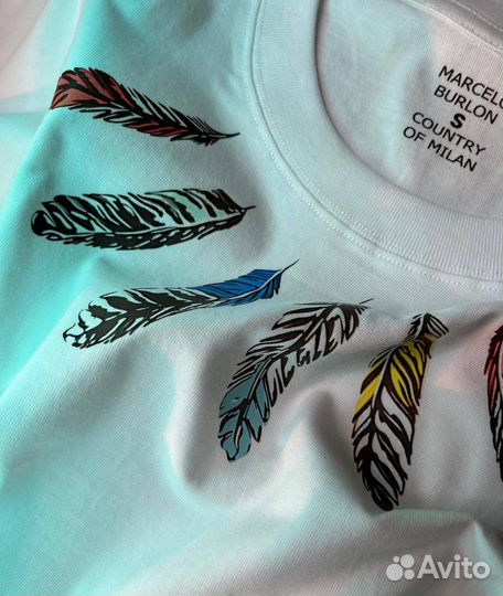 Футболка мужская marcelo burlon