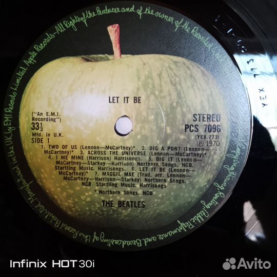 The Beatles lp Let It Be