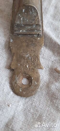 Оконная фурнитура старинная с гербом