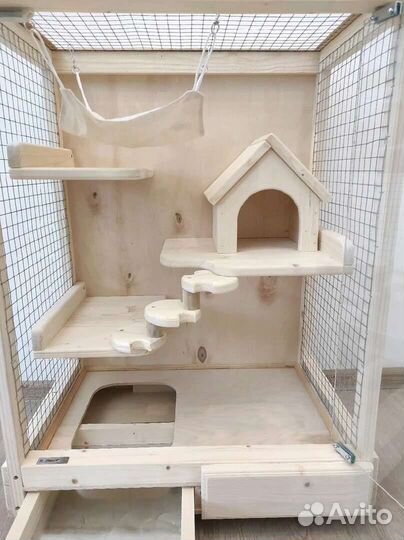 Клетка для грызунов. Витрина