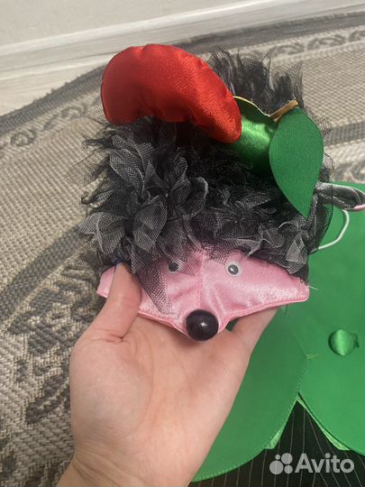 Новогодний костюм ежика 110