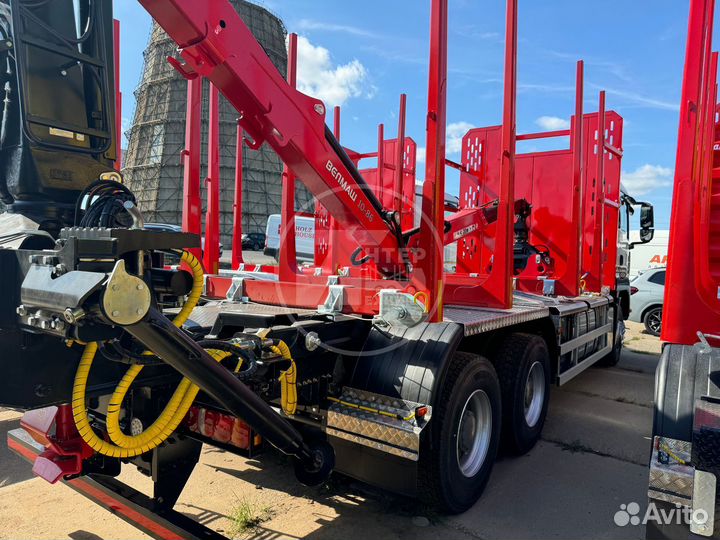 Лесовоз (сортиментовоз) SITRAK C7H с КМУ Велмаш-С, 2025