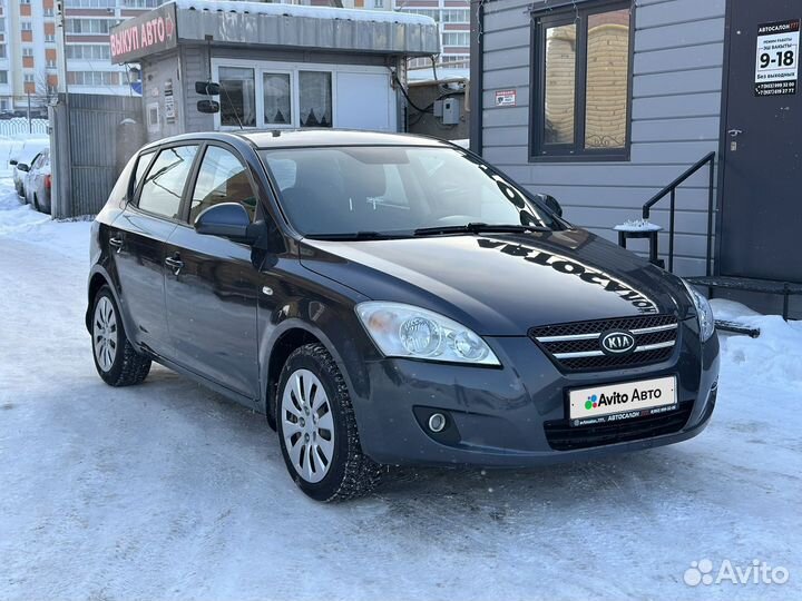Kia Ceed 1.6 МТ, 2009, 204 720 км
