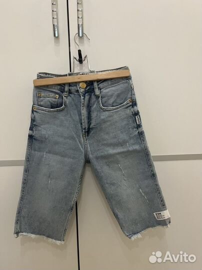 Джинсовые шорты для девочки 140 146