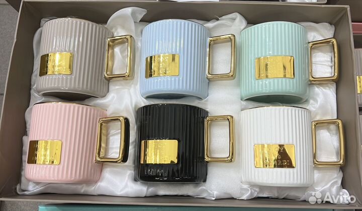 Чайный набор 6 кружек Lenardi