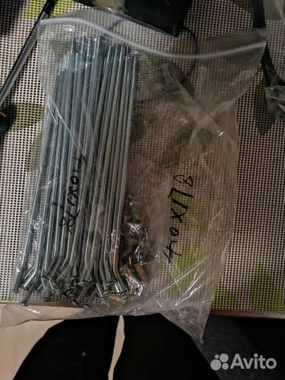 Спицы для мото 4мм r16