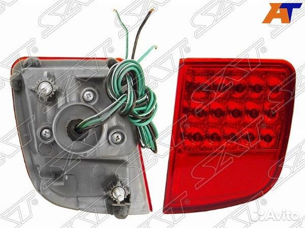 Фонарь в задний бампер toyota land cruiser