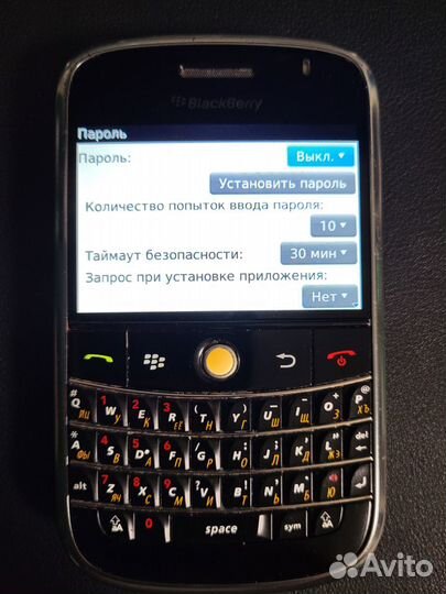 BlackBerry Bold 9000, 1 ГБ