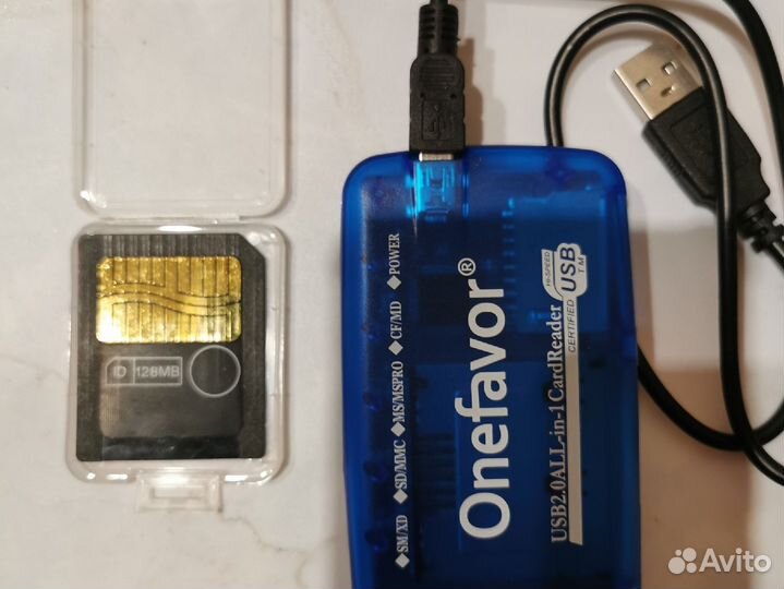 Карта памяти Smart Media +картридер