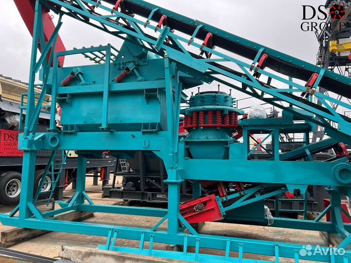 Агрегат дробления и сортировки