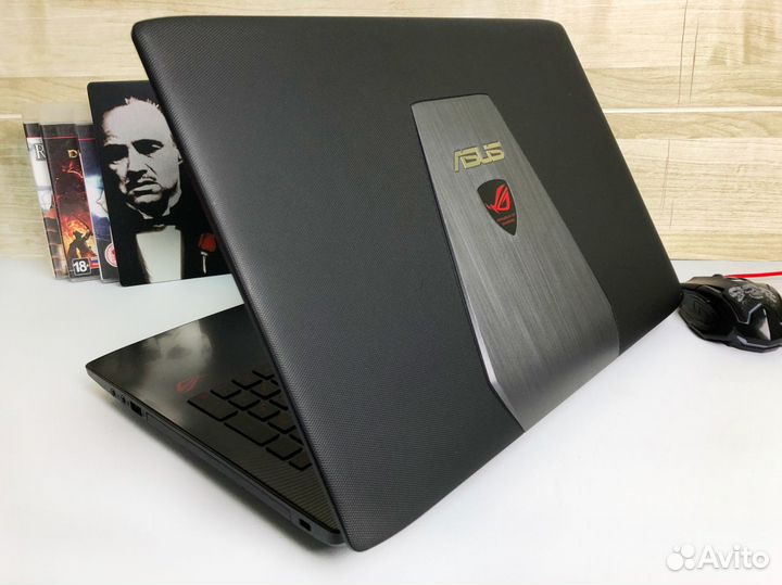 Игровой ноутбук asus ROG i7/GeForce/17.3