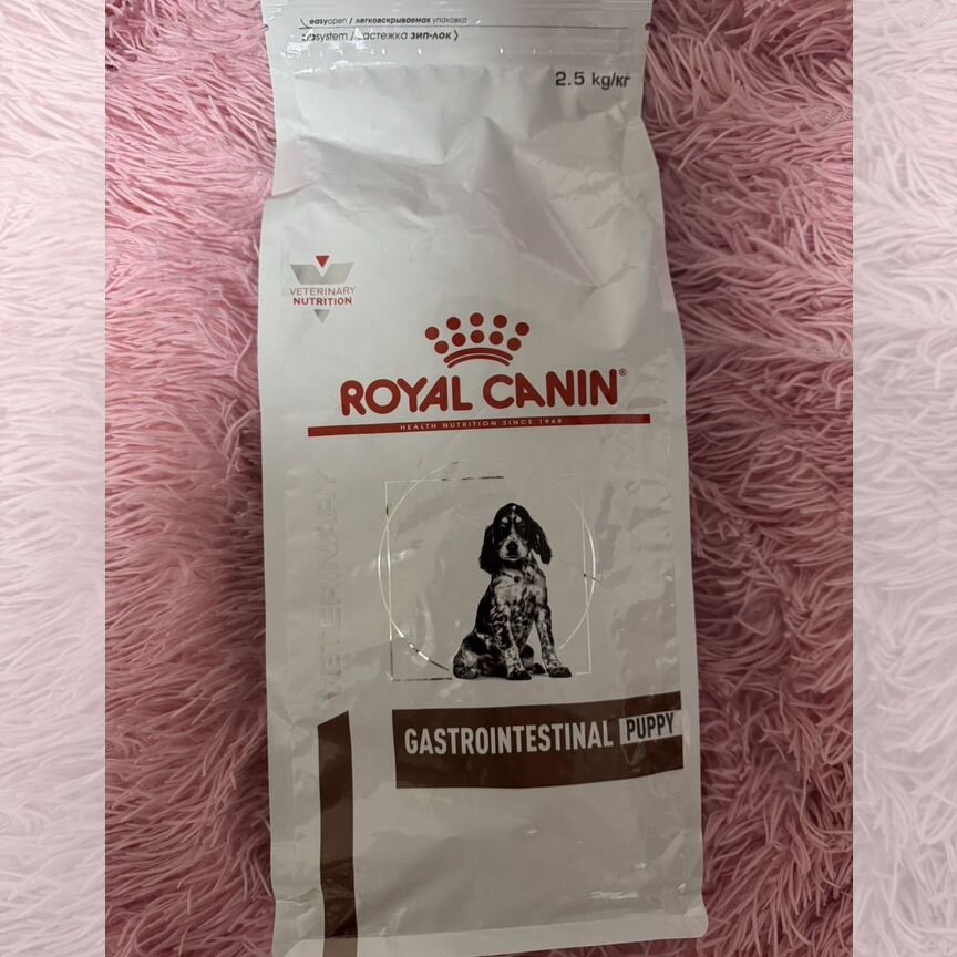 Корм для собак royal gastrointestinal puppy 2,5 кг