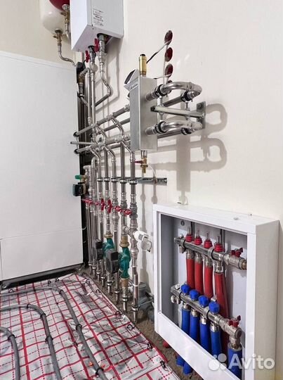 Монтаж водяного теплого пола в Калининграде