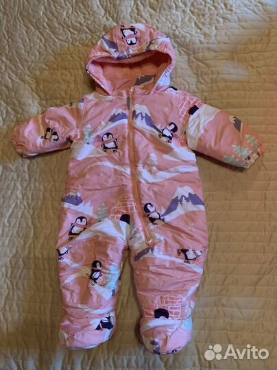 Зимний комбинезон для девочки