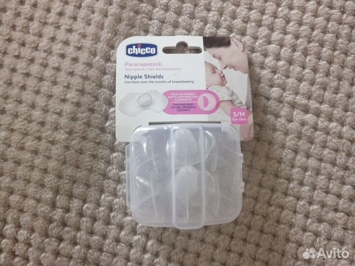 Силиконовые накладки на грудь Chicco