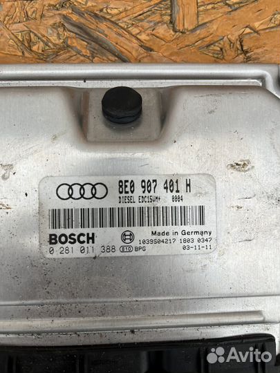 Audi a6 с5 блок управления двигателем