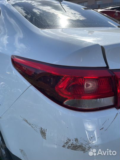 Фонарь задний kia rio 4 седан