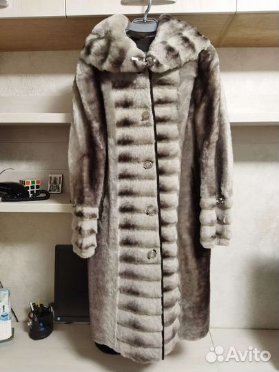 Шуба мутоновая 48 размер