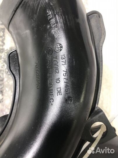 Патрубок воздушный бмв Х5 LCI N63