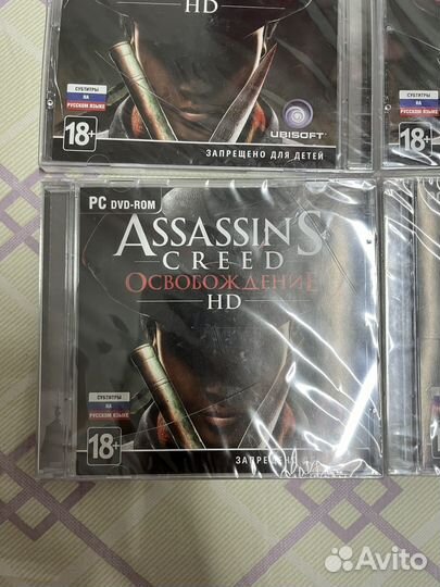 Диск Assassin's creed Leberation Освобождение PC