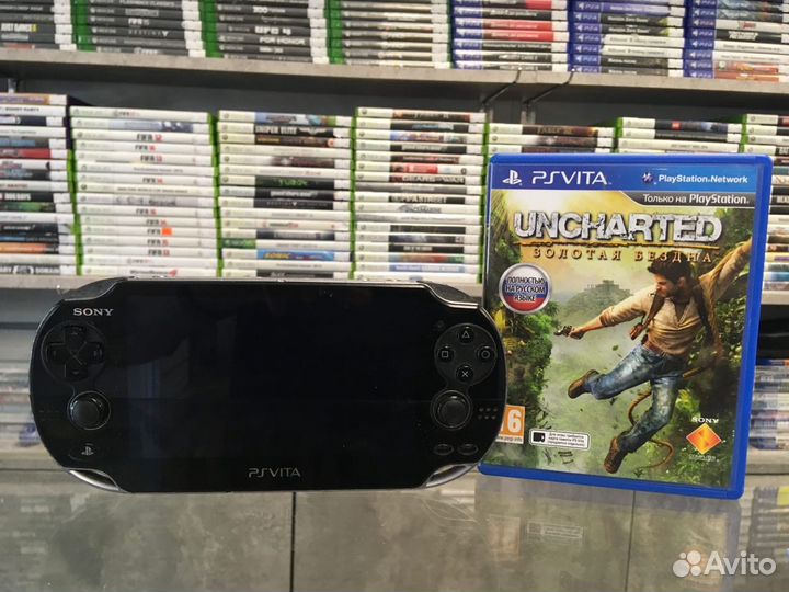 Sony PS Vita + Uncharted: Золотая бездна