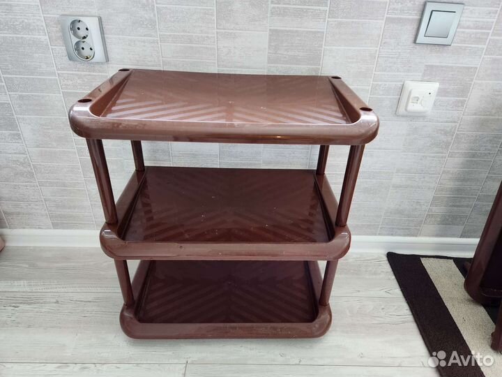 Этажерка д/обуви. Подставка для обуви пластиковая