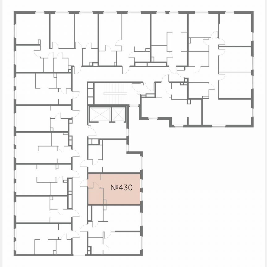 Апартаменты-студия, 26 м², 14/17 эт.