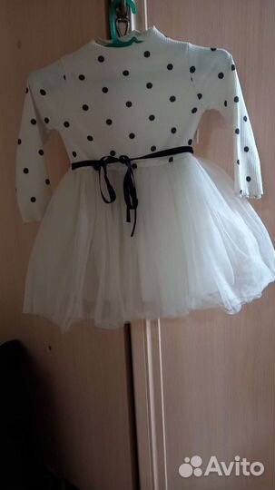 Платье для девочки 86