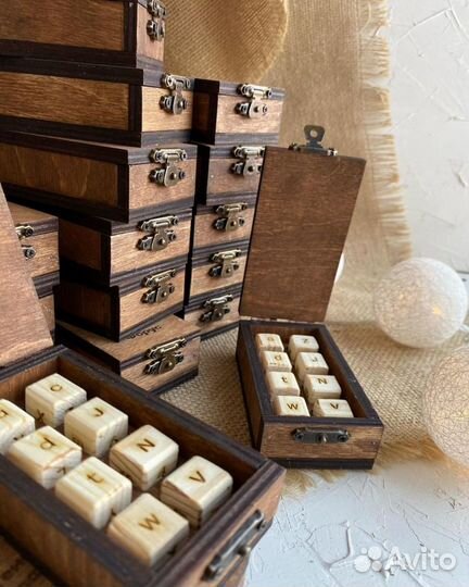 Кубики генератор паролей из дерева