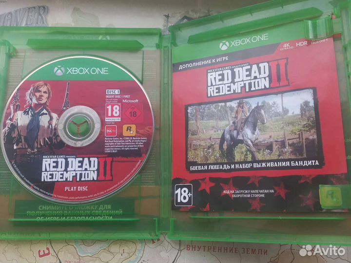 Видеоигра Red Dead Redemption 2 для xbox ONE