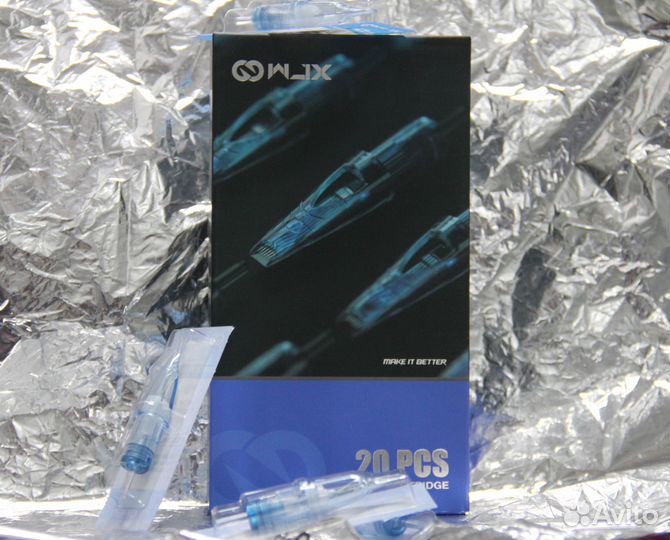 WJX WJX 08/09 RL Картриджи для тату, 20 шт