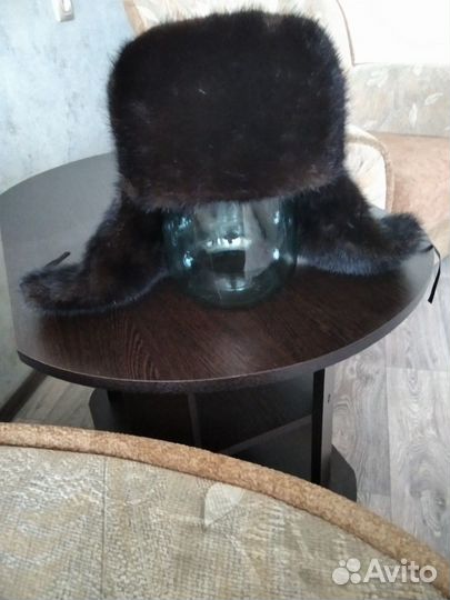 Мужская шапка раз. 58-59