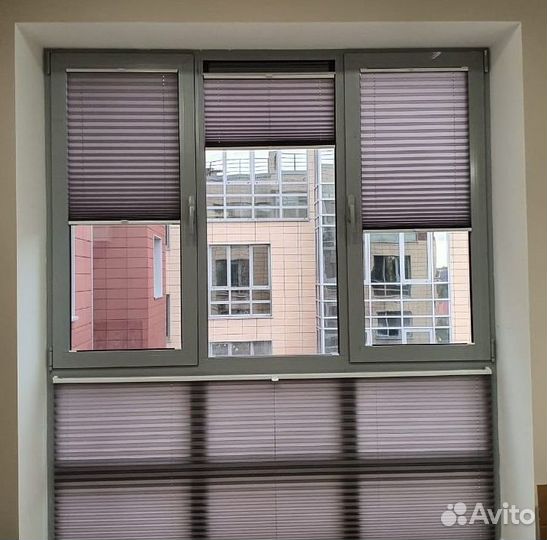 Шторы плиссе жалюзи