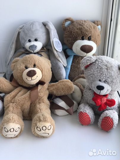 Мягкие игрушки пакетом