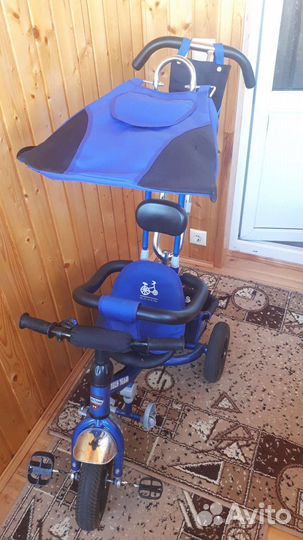 Велосипед детский с ручкой