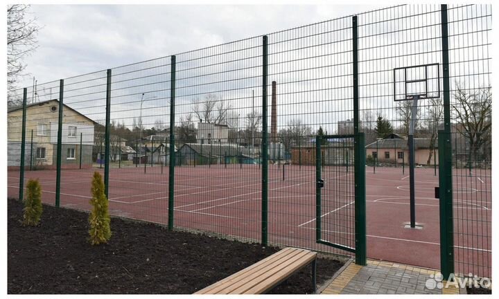 Забор сетка 3D
