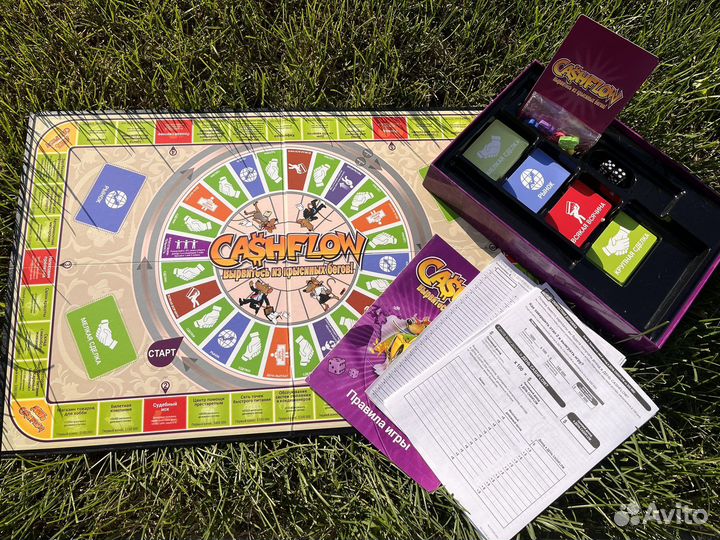 Настольная игра cashflow Кэшфлоу крысиные бега